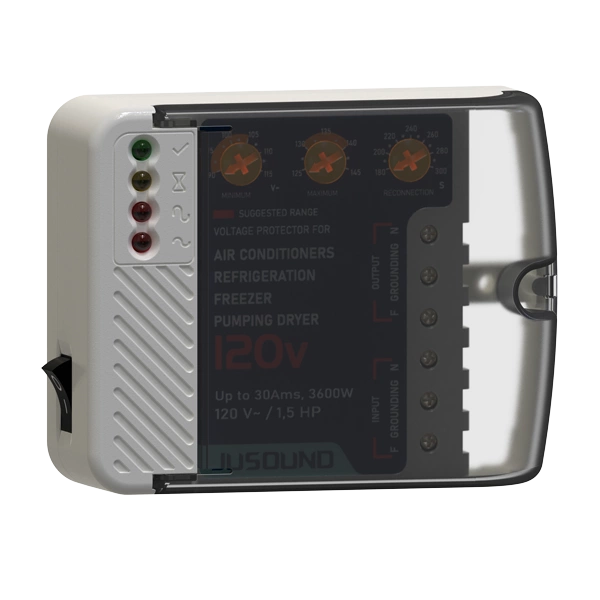 Adjustable Heavy Duty Home Electrical Voltage Protector
