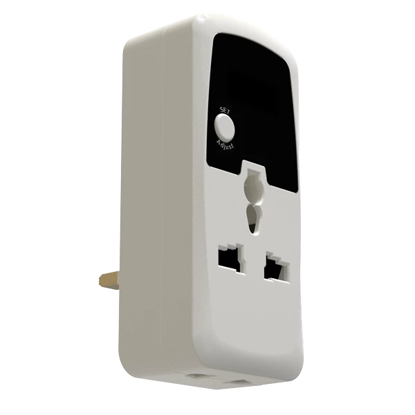 Voltage Protector with Universal Socket Plug Adaptor