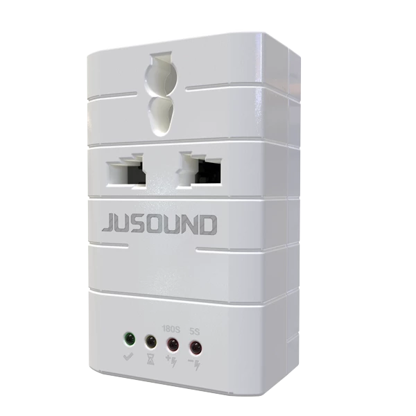 Voltage Protector with Universal Socket Plug Adaptor